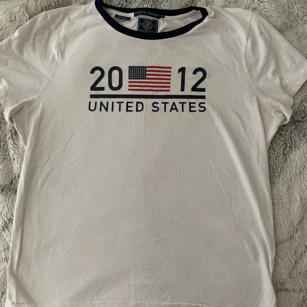 VINTAGE Ralph Lauren 2012 Olympics tee